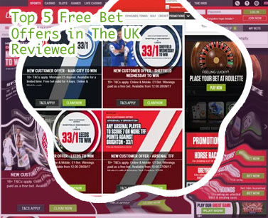 Bookmakers new customer offers